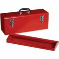 All-Source Tool Box, Steel, Red, 20 in W 398624